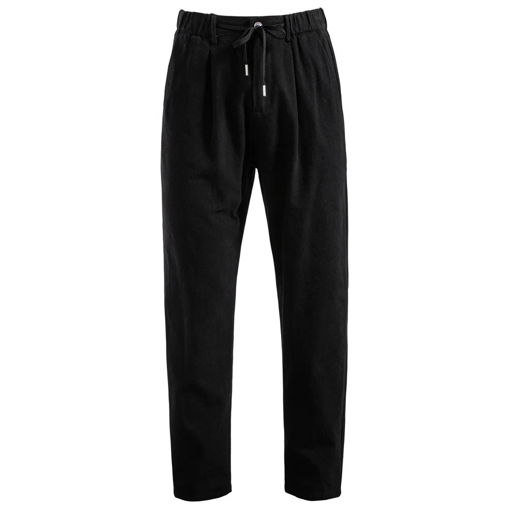 AIOPESON Casual Linen Men Trousers Solid Color Men's Pants New Spring Autumn High Quality Lightweight Breathable Pants Men