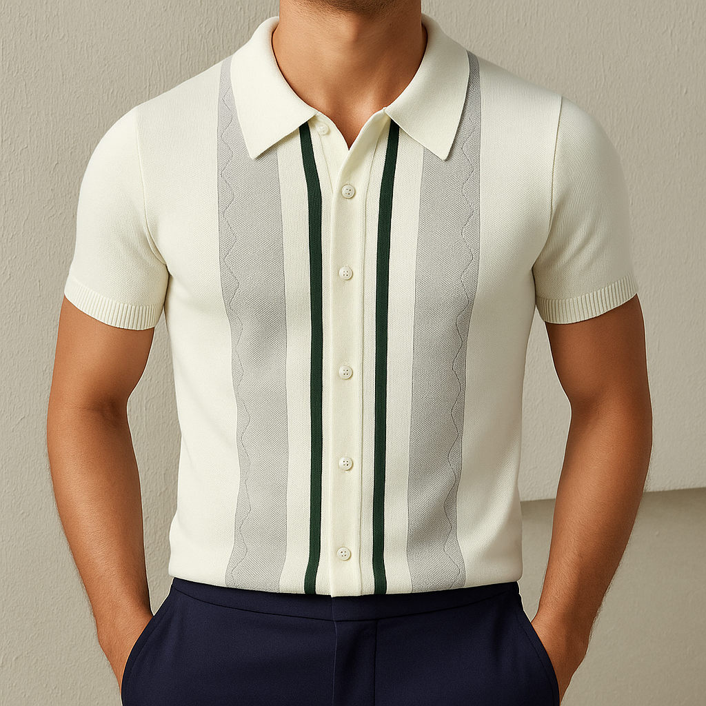 Heritage Striped Polo Shirt