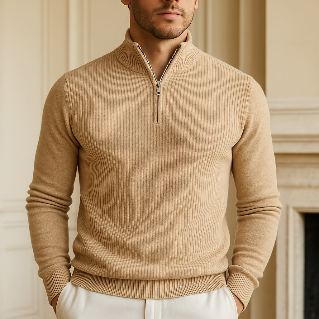 Heritage Knit Half-Zip Pullover