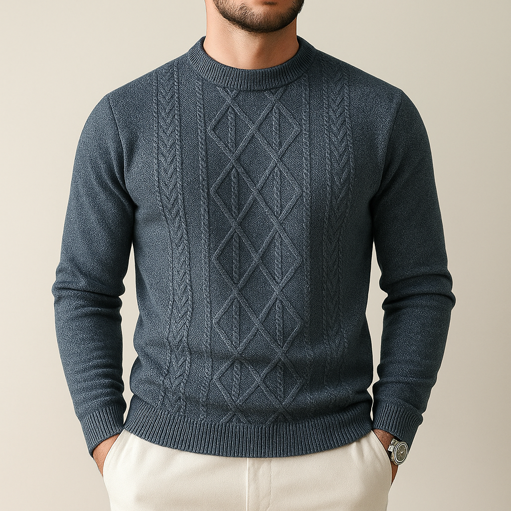 Arlington Diamond Knit Sweater