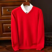 Old Money Heritage Cashmere V-Neck