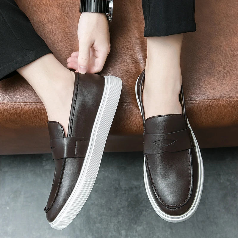 Somerset Leather Trainers