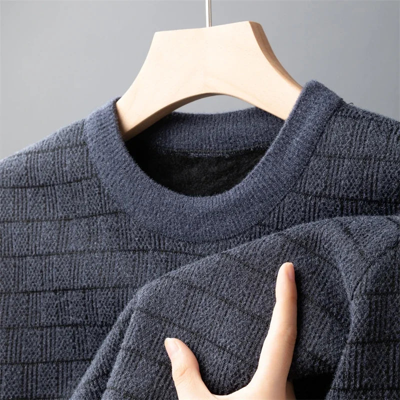 Men’s Classic Pullover Sweater – Autumn/Winter