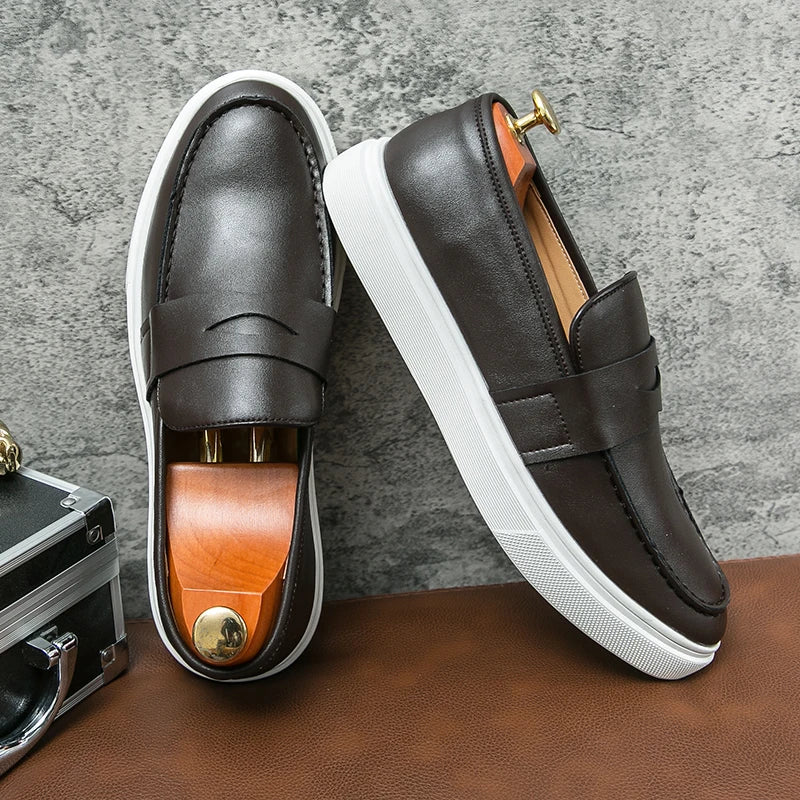 Somerset Leather Trainers