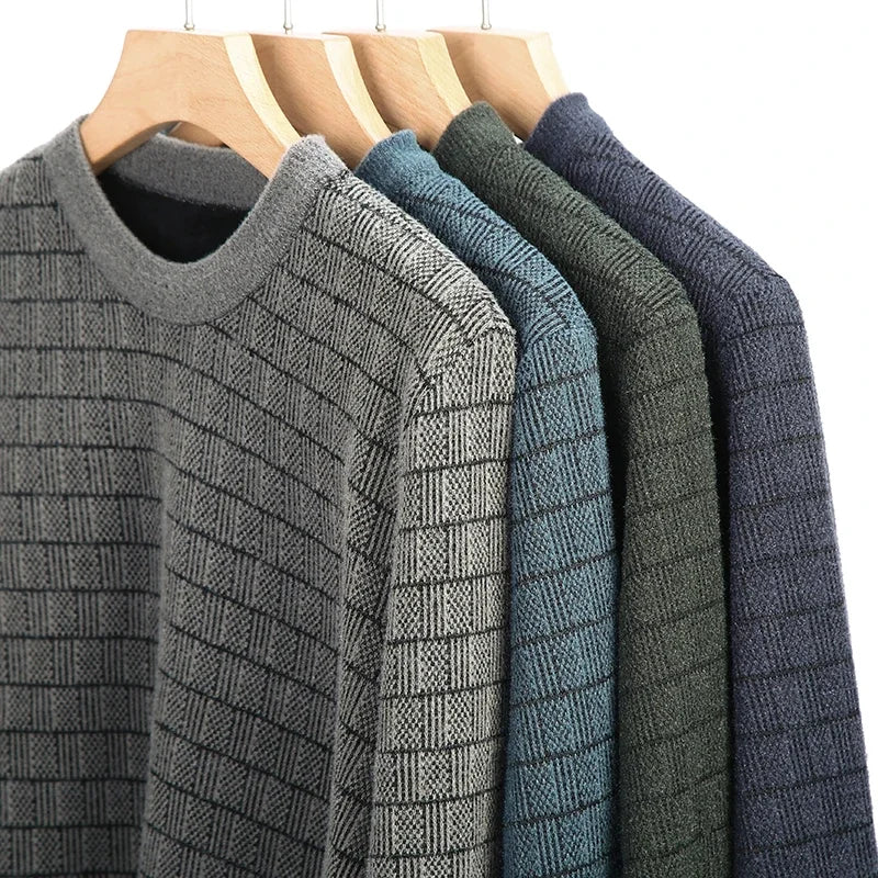 Men’s Classic Pullover Sweater – Autumn/Winter