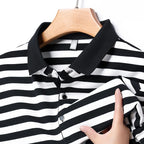 Old Money The Mariner Striped Polo