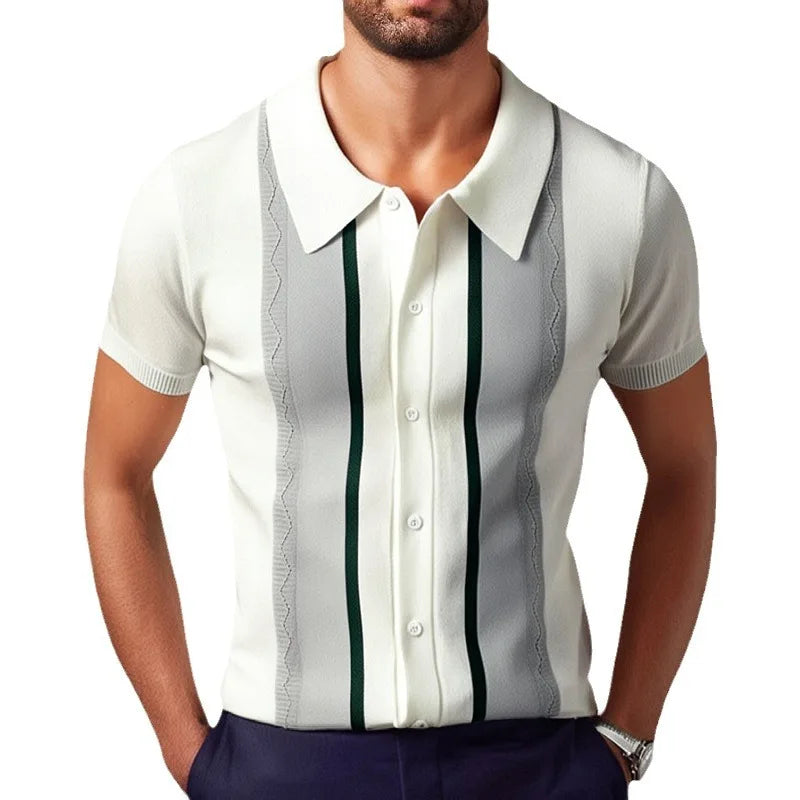 Heritage Striped Polo Shirt
