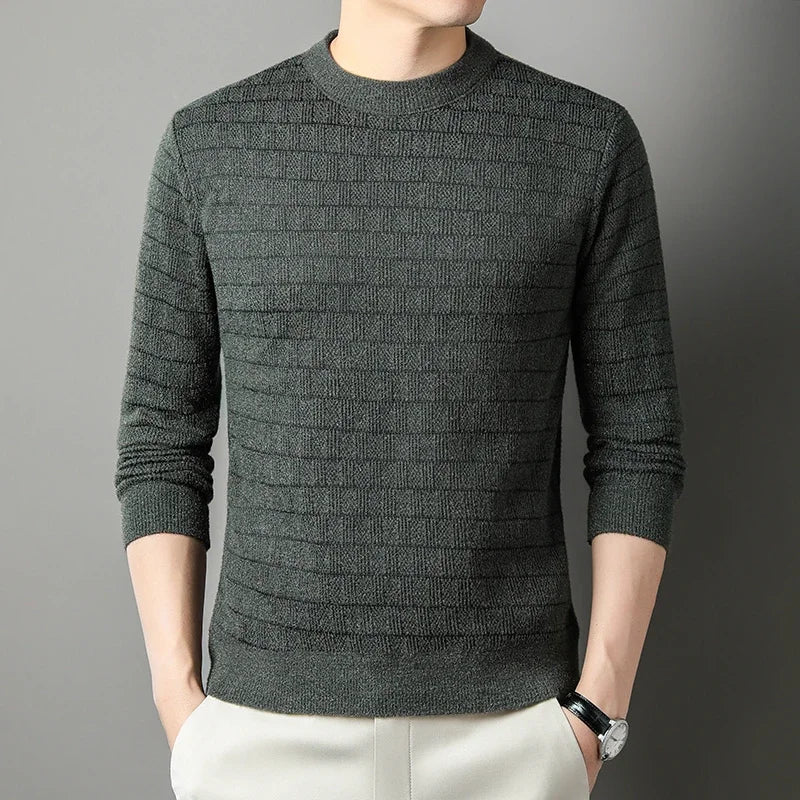 Men’s Classic Pullover Sweater – Autumn/Winter