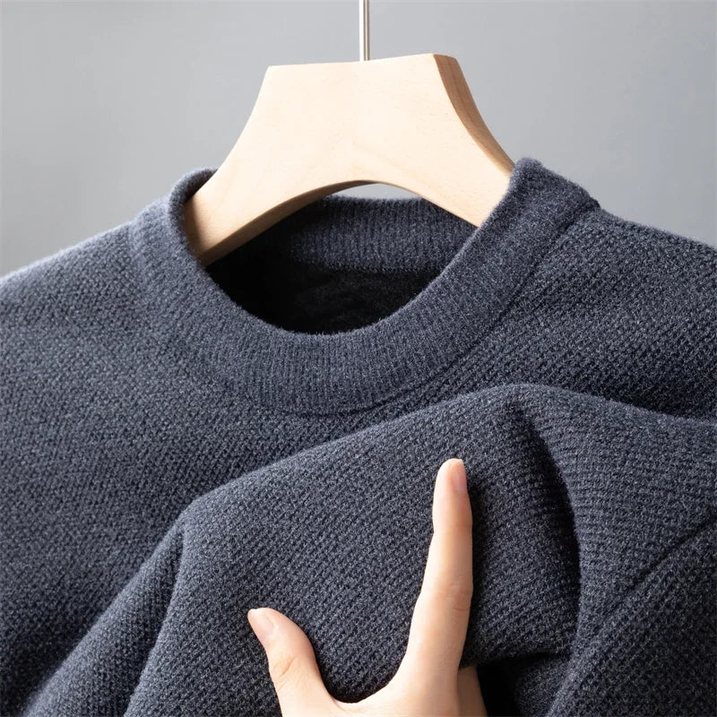 Men’s Classic Pullover Sweater – Autumn/Winter