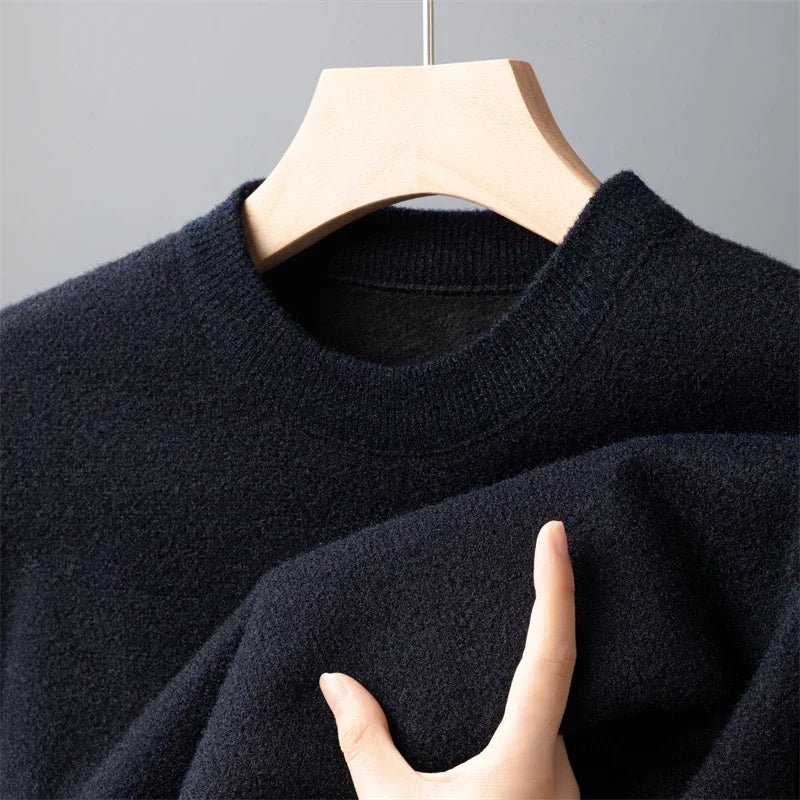 Men’s Classic Pullover Sweater – Autumn/Winter