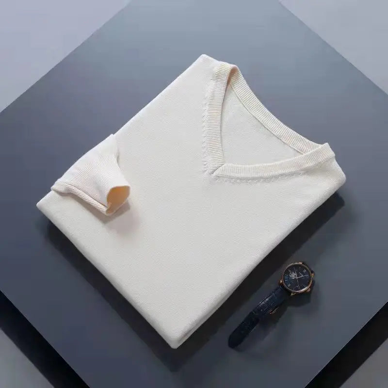 Trustee V-Neck Cashmere Sweater