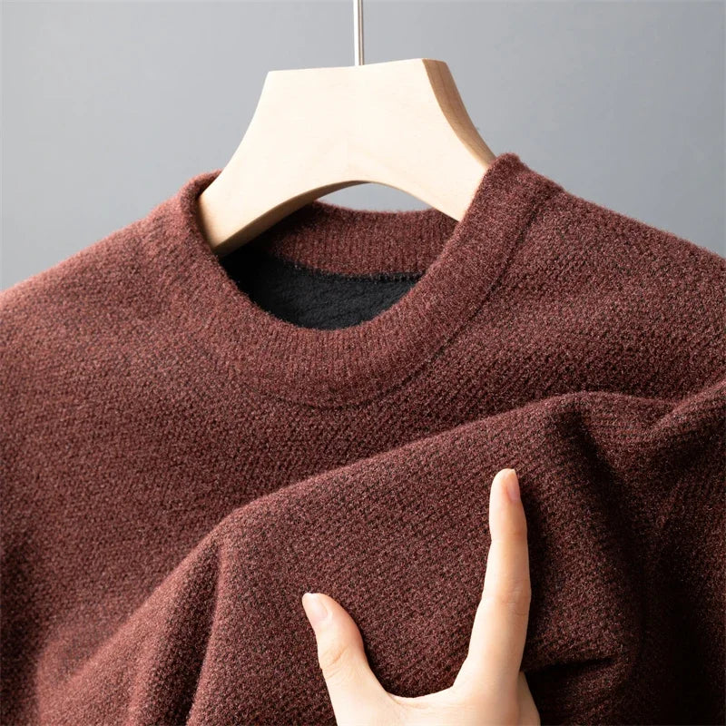 Men’s Classic Pullover Sweater – Autumn/Winter