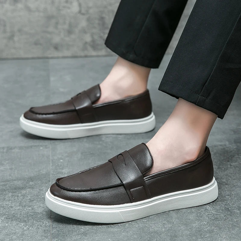 Somerset Leather Trainers