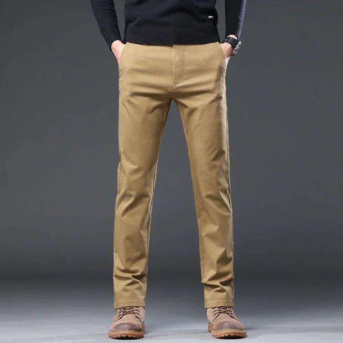 Old Money Men's Cotton Trousers - We Are Old Money FCFAC6B40DD843CEBAF2CEFDB31260C6