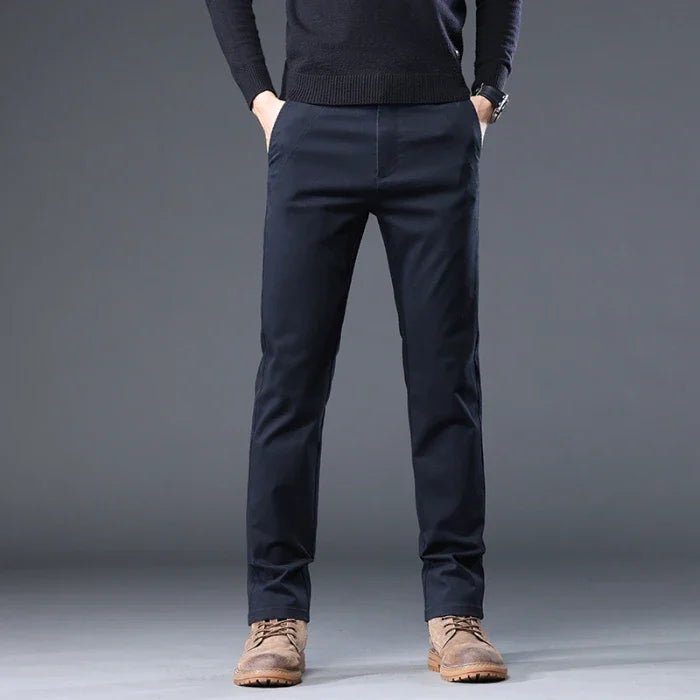 Old Money Men's Cotton Trousers - We Are Old Money FCFAC6B40DD843CEBAF2CEFDB31260C6