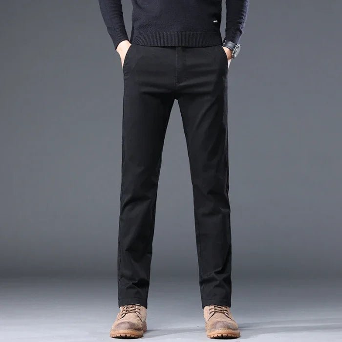 Old Money Men's Cotton Trousers - We Are Old Money FCFAC6B40DD843CEBAF2CEFDB31260C6