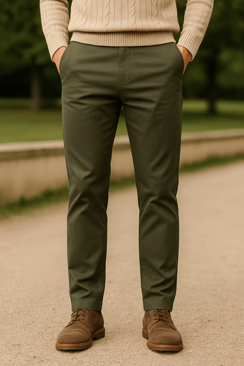 Andover Twill Trousers - We Are Old Money FCFAC6B40DD843CEBAF2CEFDB31260C6