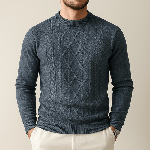 Arlington Diamond Knit Sweater - We Are Old Money 2083DEF11EA84DB6AB14CDBC895F04BF