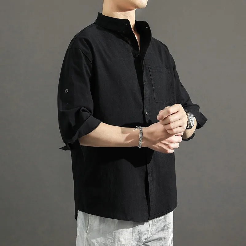 Ashford Linen Leisure Shirt - We Are Old Money 04825311F2754D28B1CC15AE04E54B43