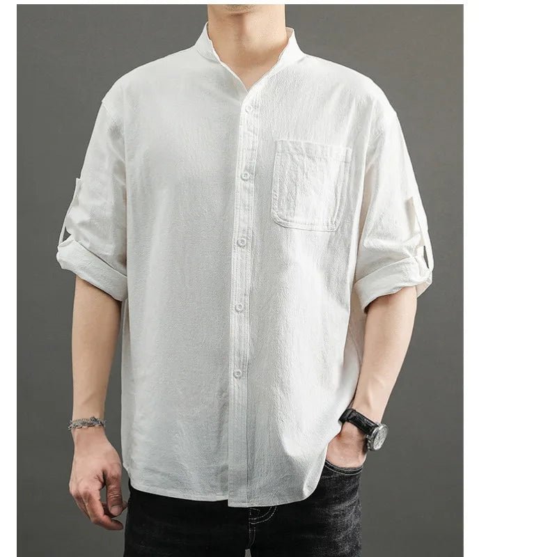 Ashford Linen Leisure Shirt - We Are Old Money 04825311F2754D28B1CC15AE04E54B43