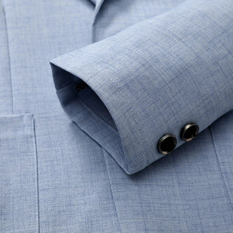 Old Money Azure Breeze Blazer - Men’s Jacket - We Are Old Money 38AC93B373D643AB8D2F26F3B37EB6FC
