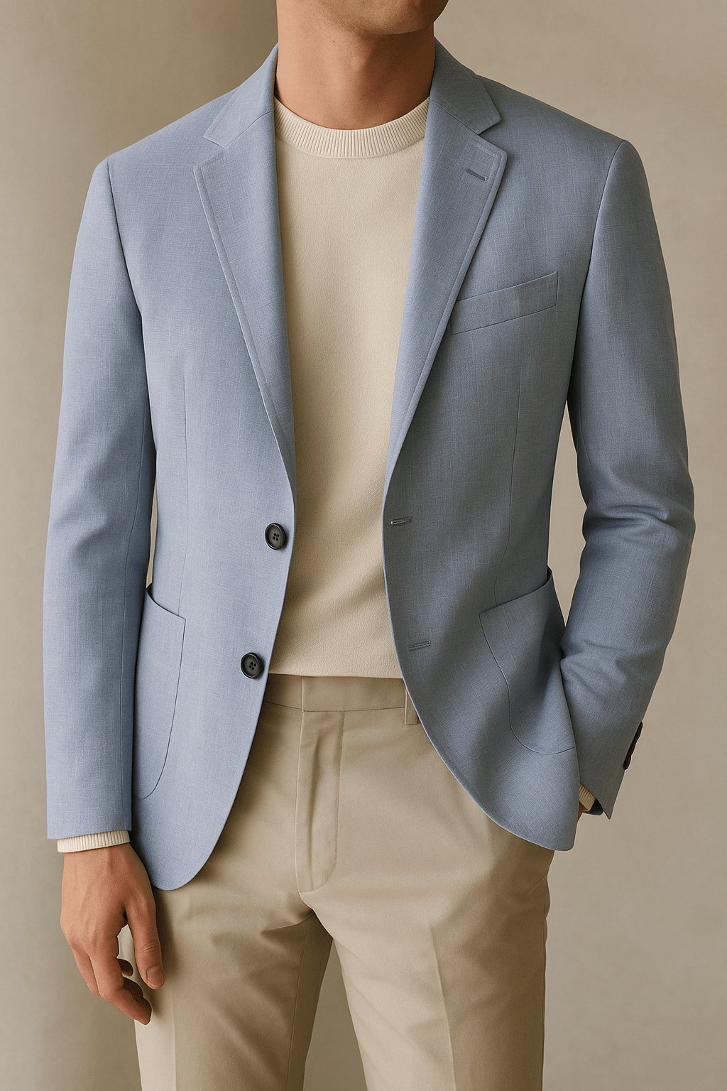 Old Money Azure Breeze Blazer - Men’s Jacket - We Are Old Money 38AC93B373D643AB8D2F26F3B37EB6FC