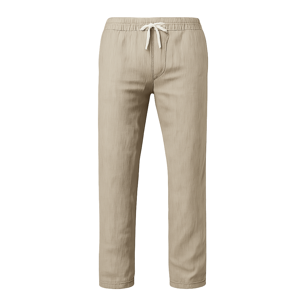Belgravia Linen Drawstring Trousers - We Are Old Money CCBDBFB9BFC0457D9A16C12857E12298