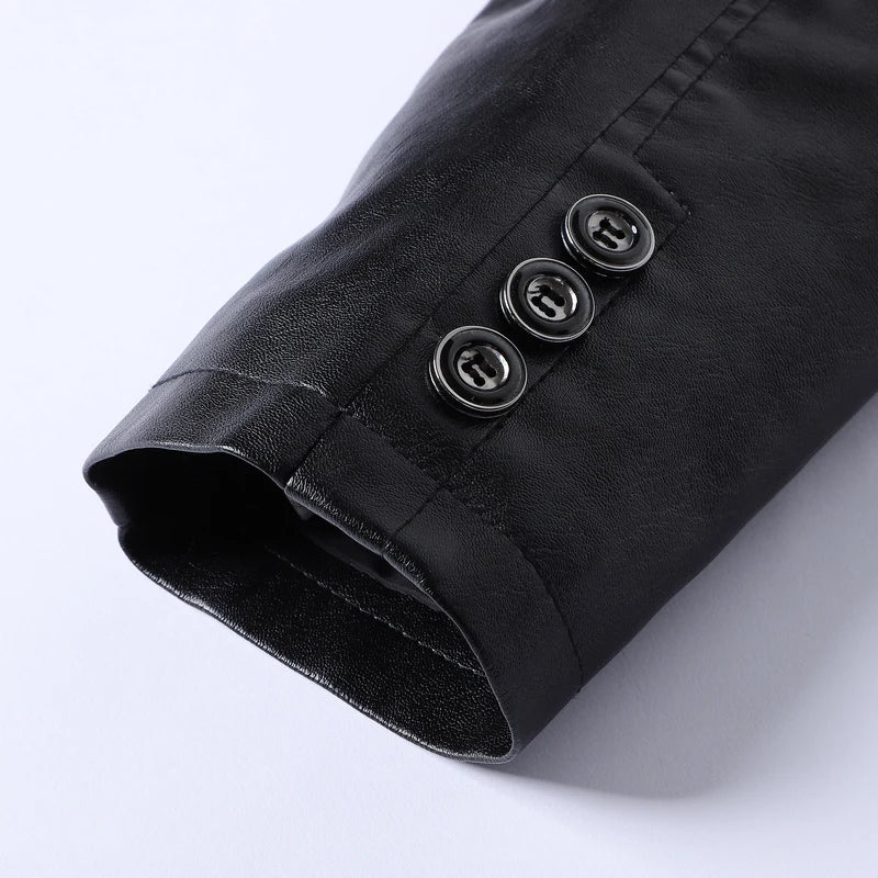 Belmont Estate PU Leather Jacket - We Are Old Money 2B90351B2B2C4E72A2A4058BCB625BB7