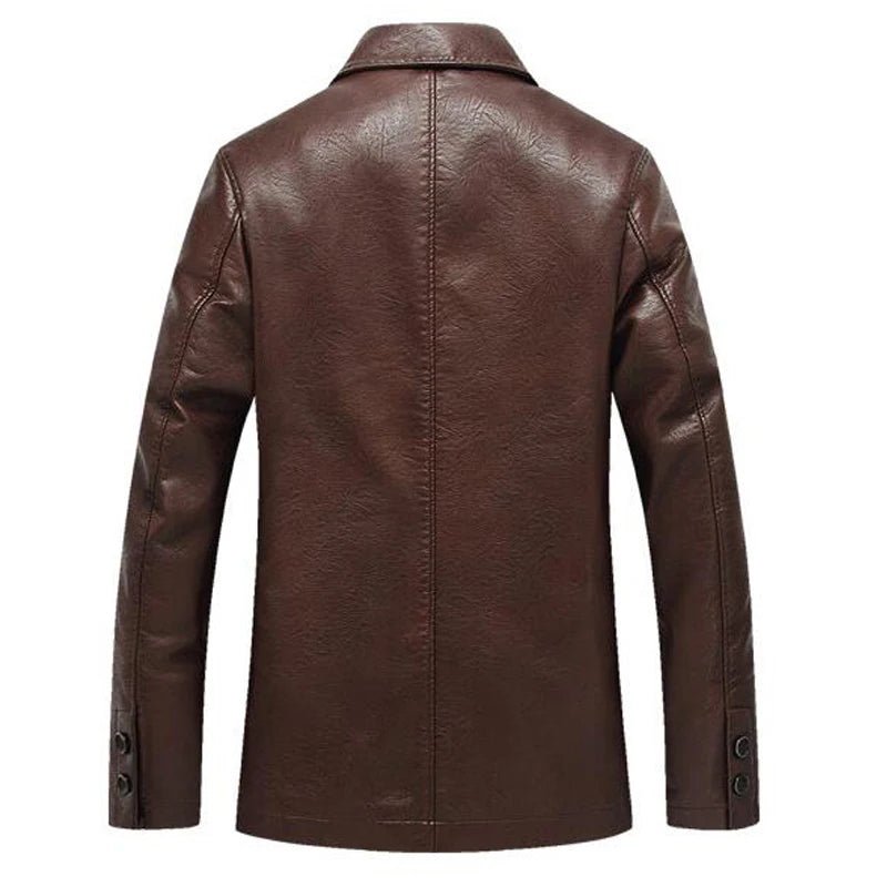 Belmont Estate PU Leather Jacket - We Are Old Money 2B90351B2B2C4E72A2A4058BCB625BB7