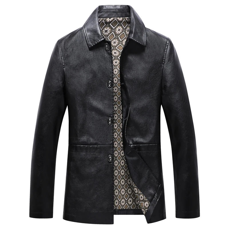 Belmont Estate PU Leather Jacket - We Are Old Money 2B90351B2B2C4E72A2A4058BCB625BB7