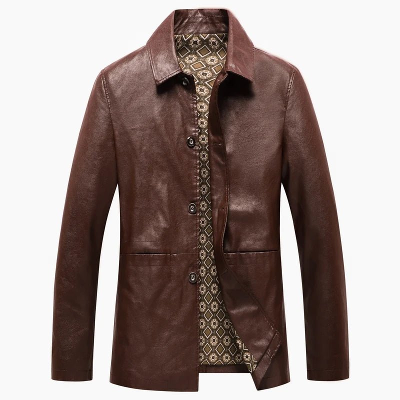 Belmont Estate PU Leather Jacket - We Are Old Money 2B90351B2B2C4E72A2A4058BCB625BB7