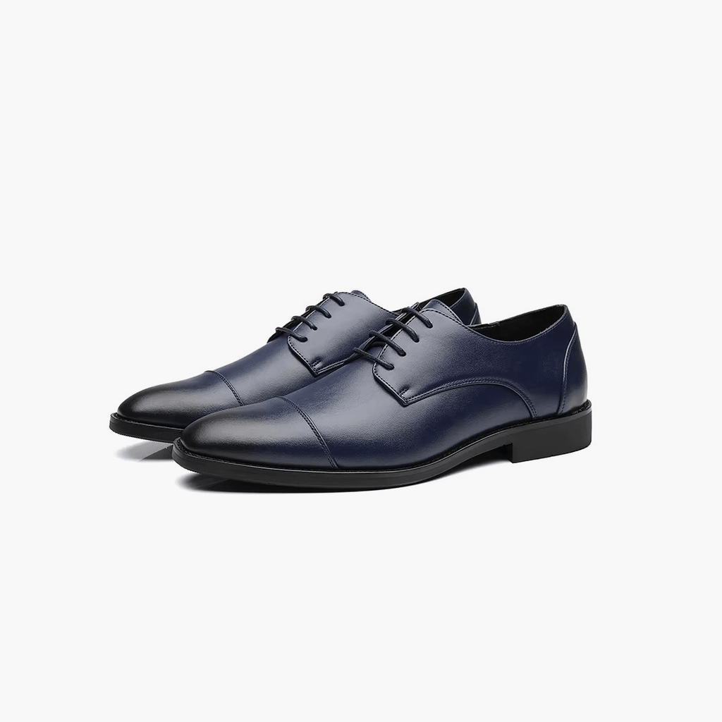 Old Money Cap-Toe Oxford Leather Shoes - We Are Old Money 5765BE14A55E42BA9B4F17417D8AA55A