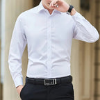 Old Money Men’s Classic White Long Sleeve - We Are Old Money EEB5A6E163924218B5B18E3714030706