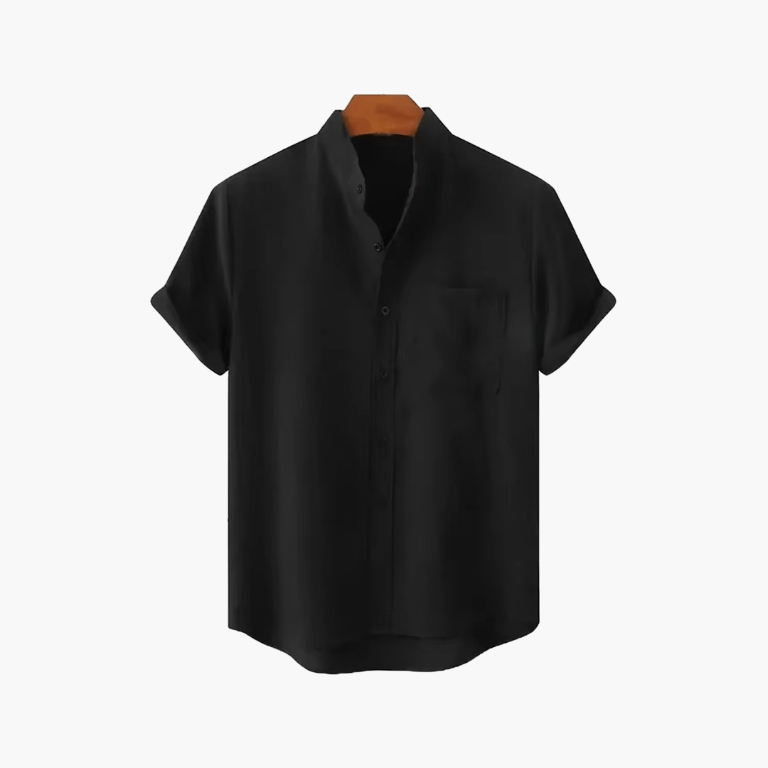 Classic Hemp Short Sleeve Shirt for Men - We Are Old Money 3327C27DF031430A94E8140099E747C7