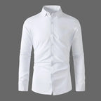 Old Money Classic Long Sleeve Business Shirt - We Are Old Money DC7ADF7529ED4209965687D2C9FDD9E8