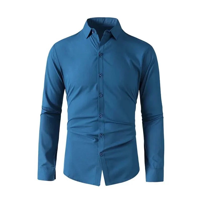 Old Money Classic Long Sleeve Business Shirt - We Are Old Money DC7ADF7529ED4209965687D2C9FDD9E8
