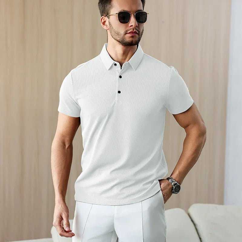 Old Money Men’s Solid Color Shirt - We Are Old Money 3F6C4328E2364D4DB33F8EA45C385780