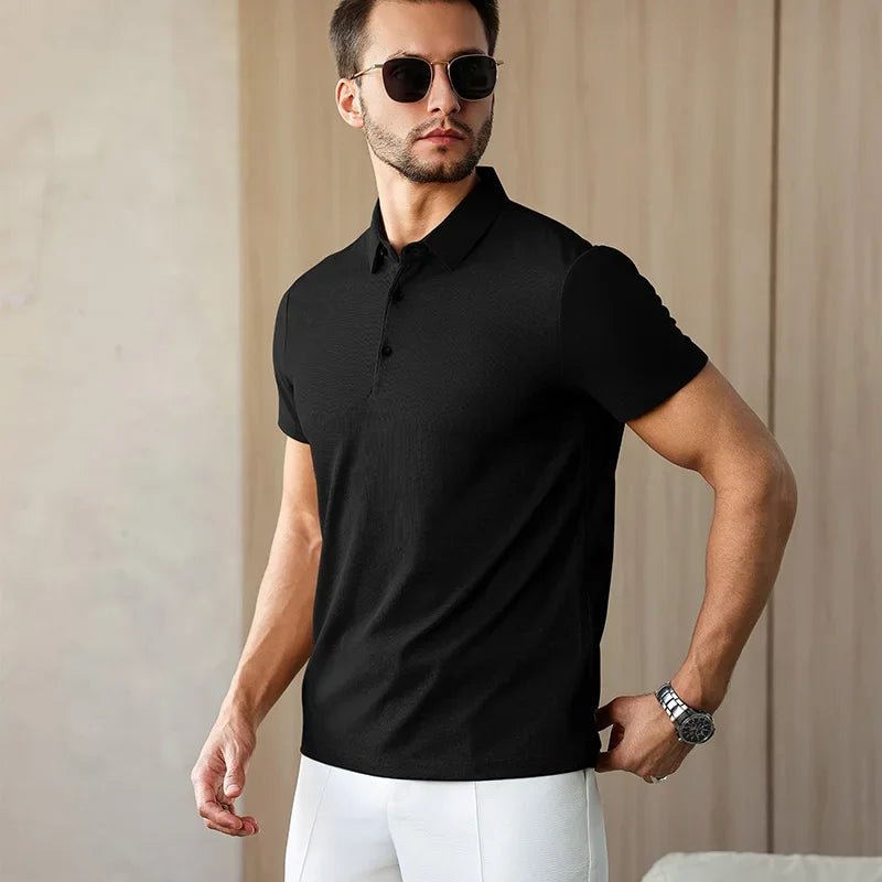 Old Money Men’s Solid Color Shirt - We Are Old Money 3F6C4328E2364D4DB33F8EA45C385780