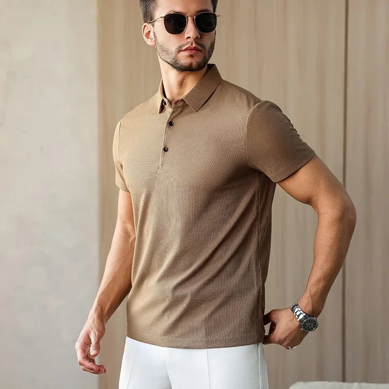Old Money Men’s Solid Color Shirt - We Are Old Money 3F6C4328E2364D4DB33F8EA45C385780