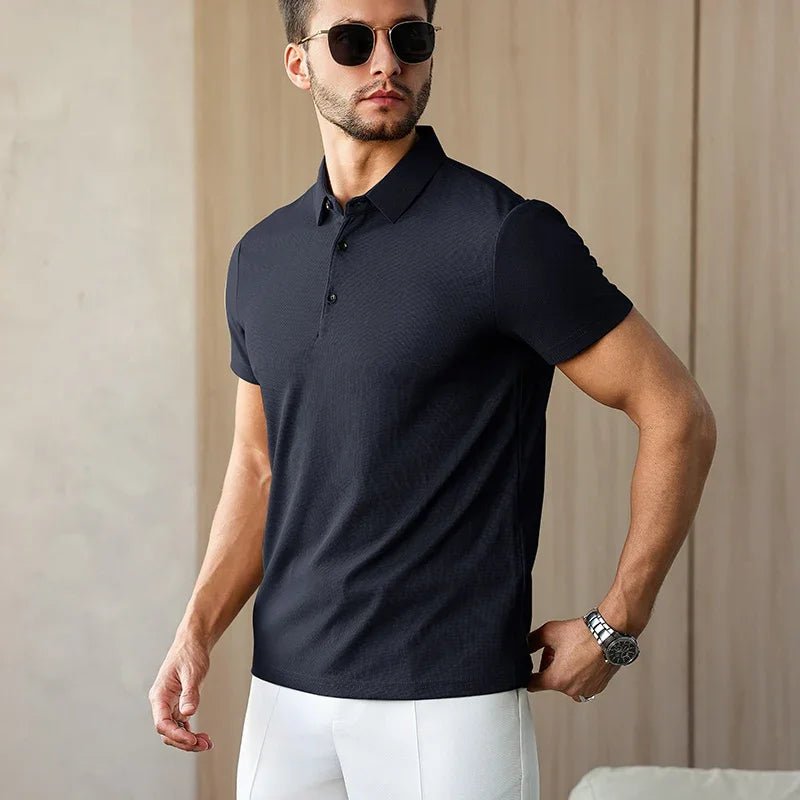 Old Money Men’s Solid Color Shirt - We Are Old Money 3F6C4328E2364D4DB33F8EA45C385780