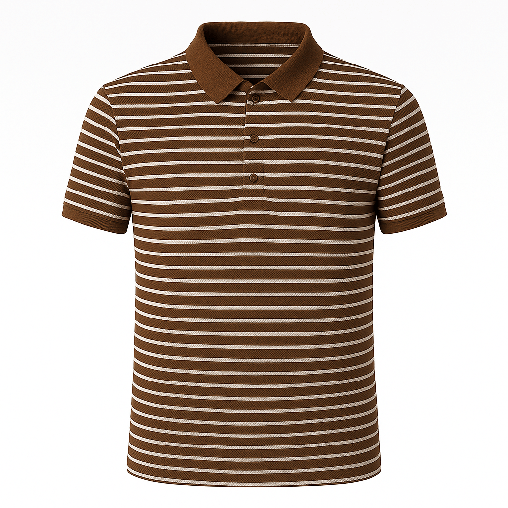 Classic Striped Polo – Business Casual - We Are Old Money 9D353F9FDF13498FBE771875519C8784