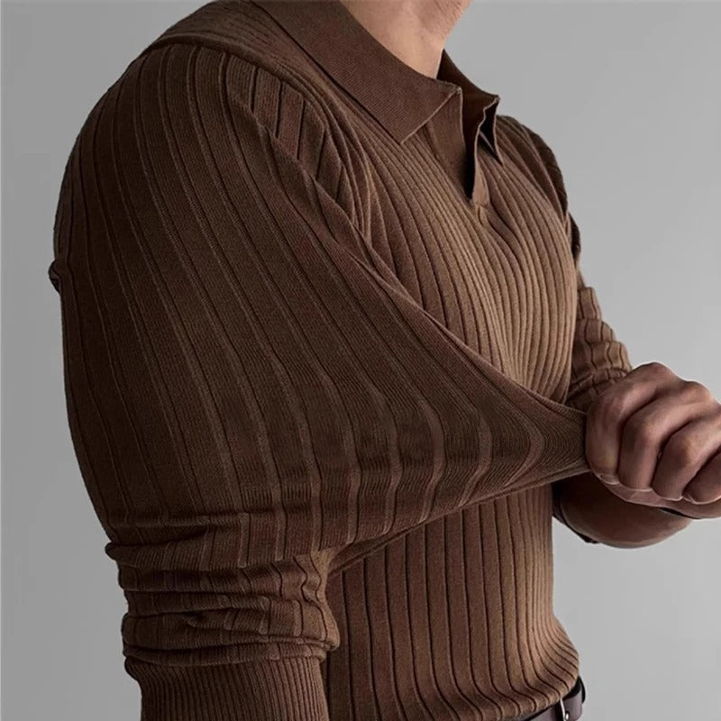 Cordovan Knit Polo