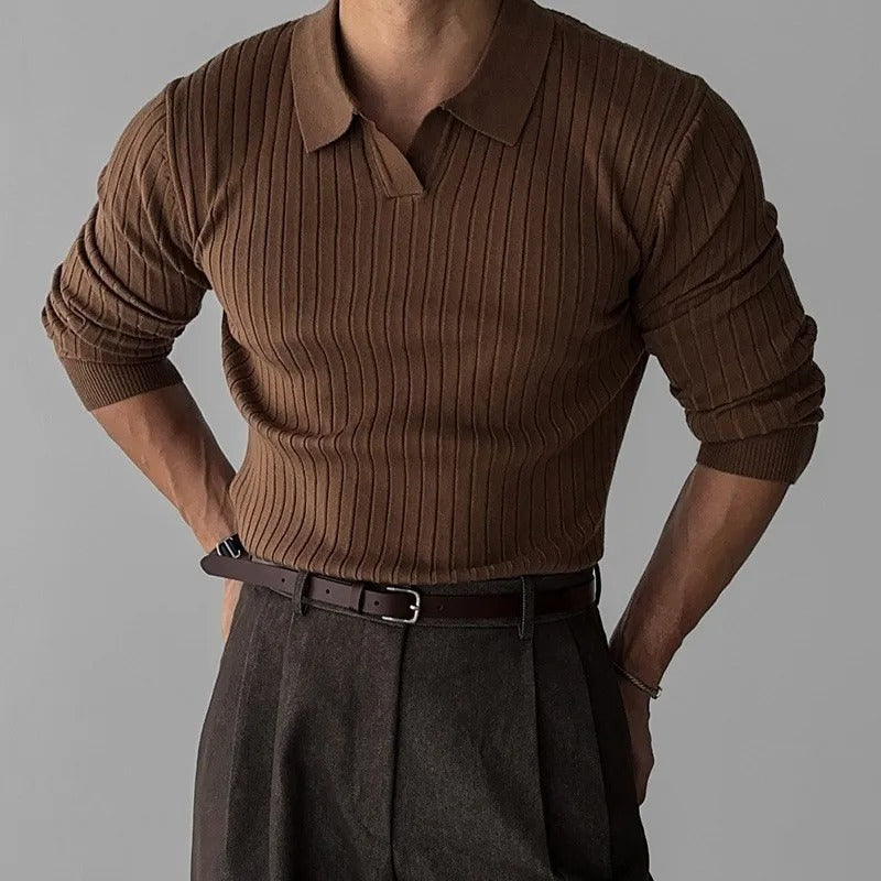 Cordovan Knit Polo