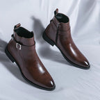 Old Money Buckle Loafers Shoes - We Are Old Money E89944E40AD64F3E9DBB55301BCDA53C