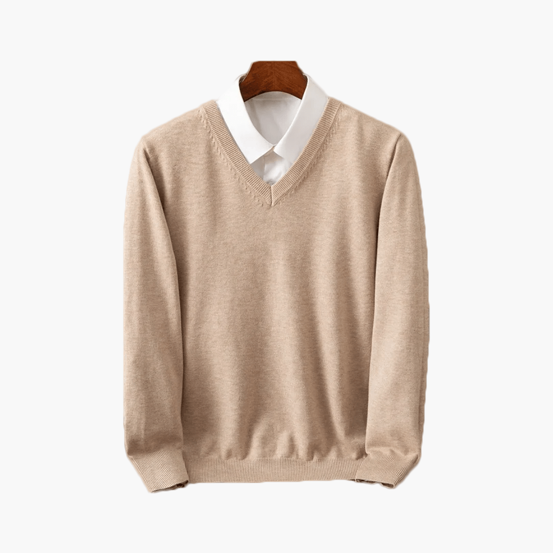 Heritage Cashmere V - Neck - We Are Old Money 4422B1F2CEB54B02AAE96EF623363569