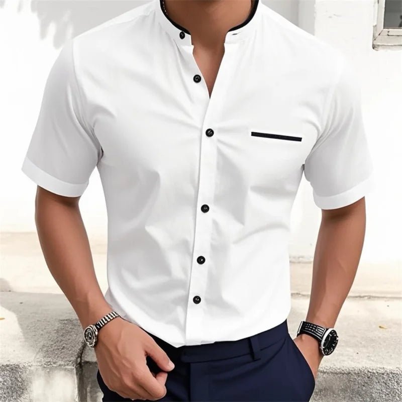 Old Money Men’s Collar Polo Shirt - We Are Old Money 5F0535CB3F644E718E47D0F35C19B67A