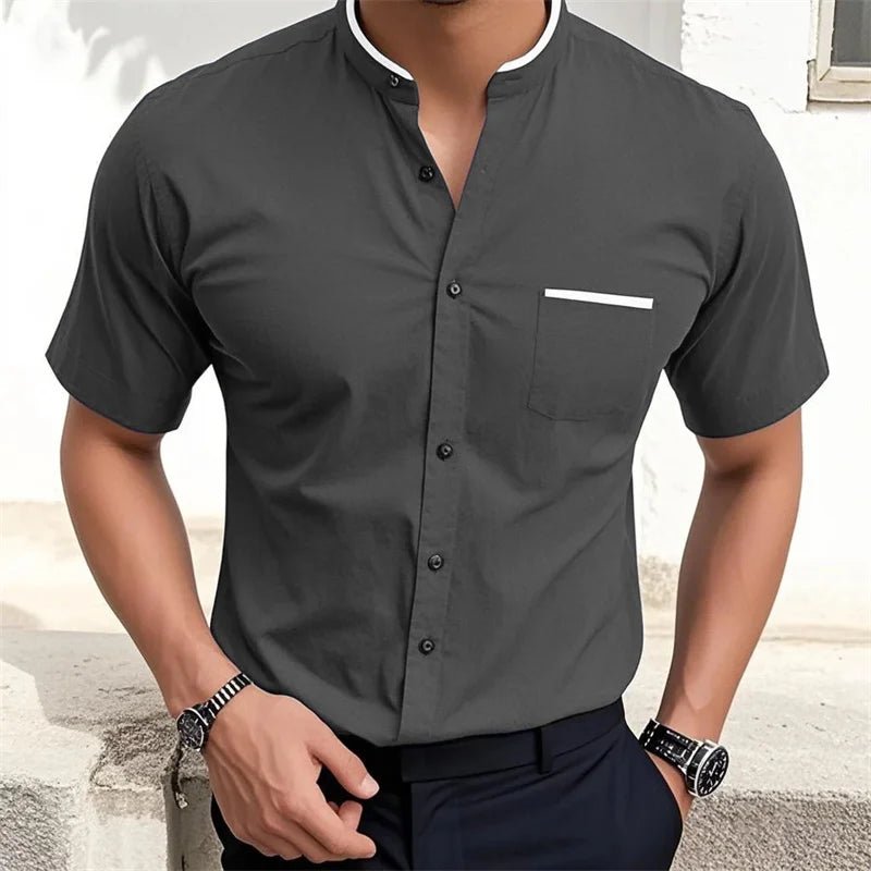 Old Money Men’s Collar Polo Shirt - We Are Old Money 5F0535CB3F644E718E47D0F35C19B67A
