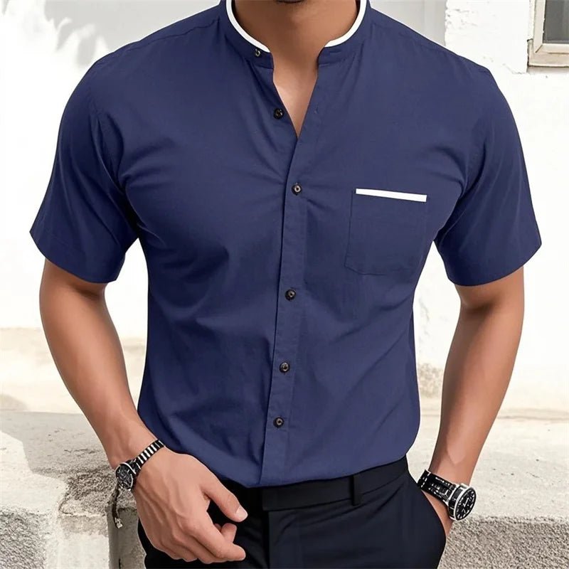 Old Money Men’s Collar Polo Shirt - We Are Old Money 5F0535CB3F644E718E47D0F35C19B67A