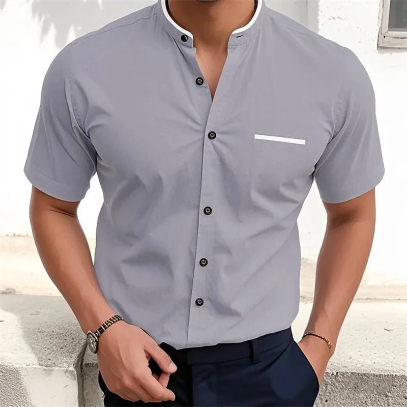 Old Money Men’s Collar Polo Shirt - We Are Old Money 5F0535CB3F644E718E47D0F35C19B67A