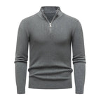 Old Money Knitted Half Zipper Collar - We Are Old Money 8B42ED5705C346A4B3DD3C306CBC3487